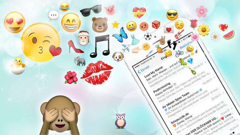 Newsletter Betreffzeilen Emojis