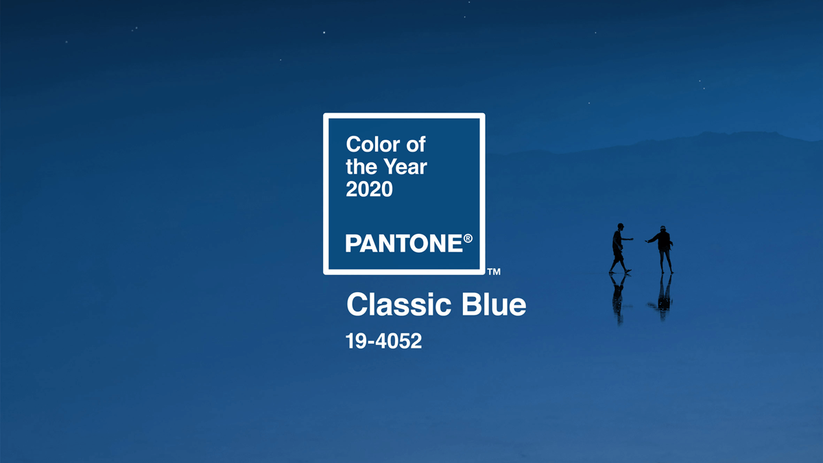 Newsletter-Design Trends 2020 Classic Blue