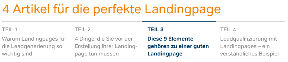 Landingpage erstellen