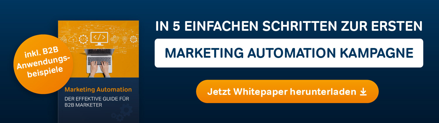 Marketing Automation Kampagne Whitepaper