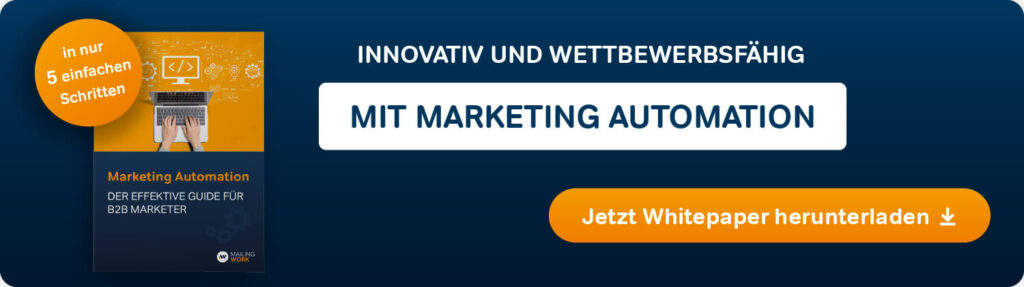 Whitepaper Marketing Automation runterladen hier klicken
