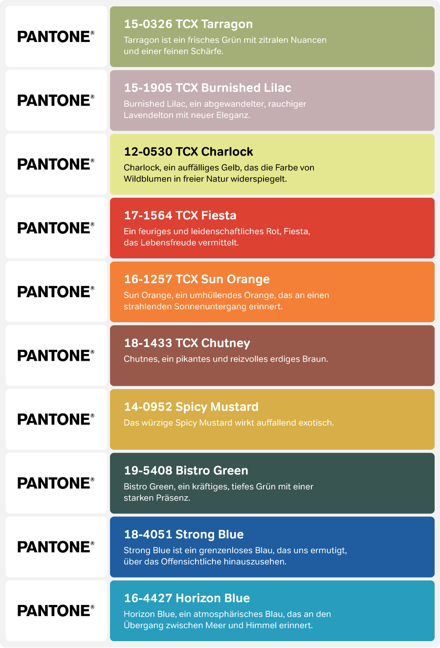 Pantone Color Trends 2024 Mailingwork Desktop