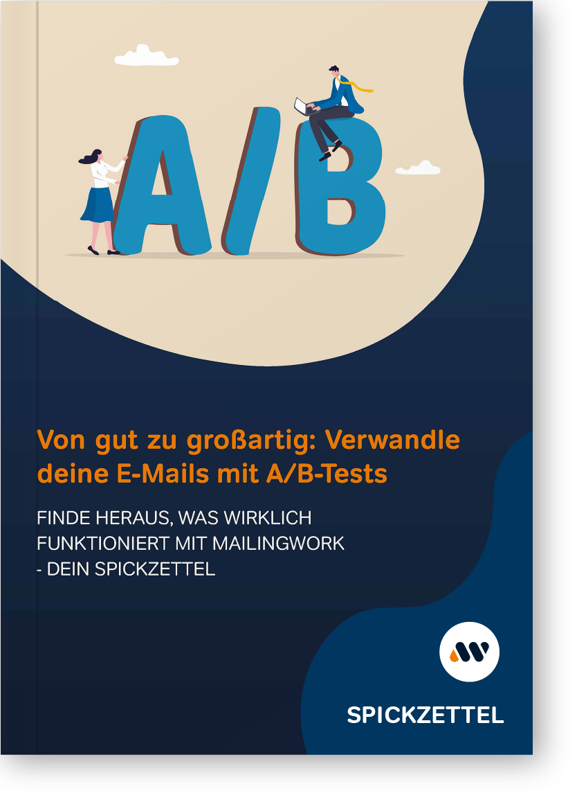 Spickzettel a/b test mailingwork