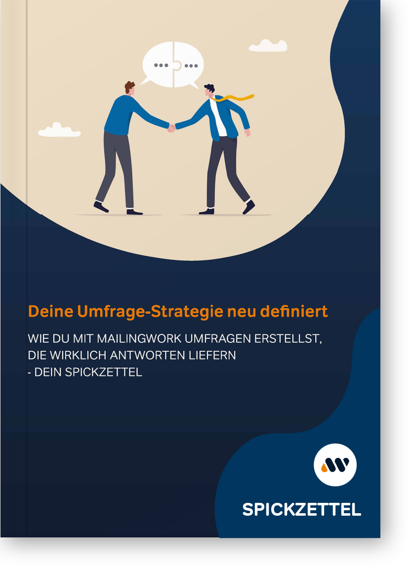 Spickzettel umfrage mailingwork